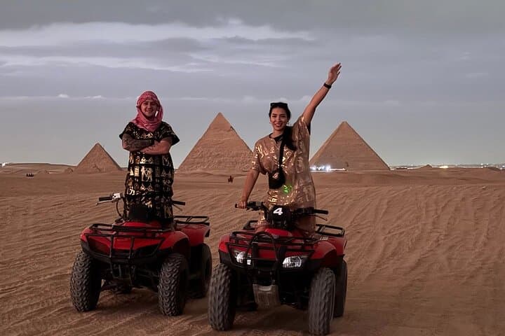 Giza Plateau Full-Day: Pyramids, Sphinx, ATV & Nile Dinner Cruise photo 3