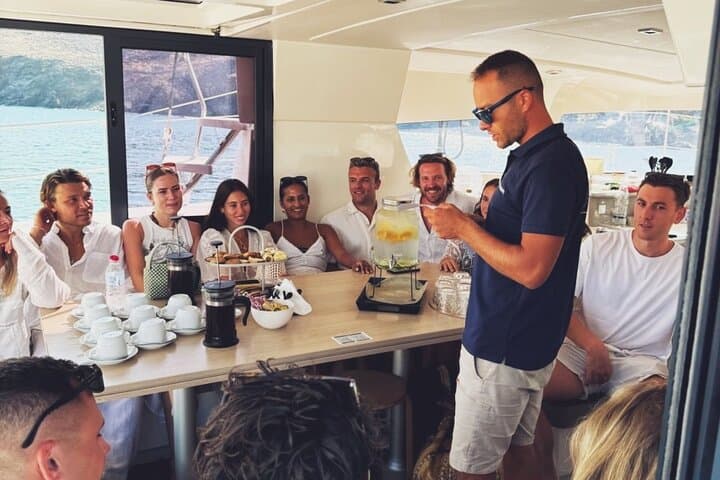 Private Chania Catamaran Cruise to Agioi Theodoroi — Swim, Snorkel & Mediterranean Lunch photo 5