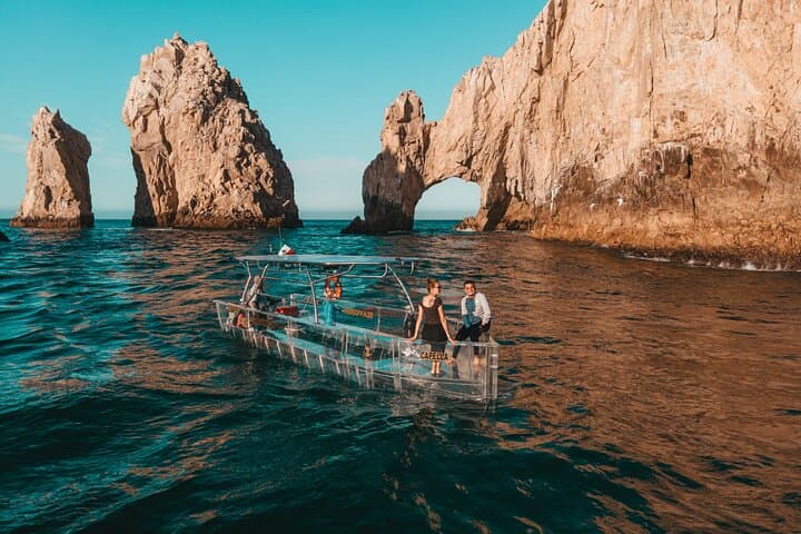 Clear Boat Cabo San Lucas: Arch Cruise, Glassblowing & Tequila Tasting Tour