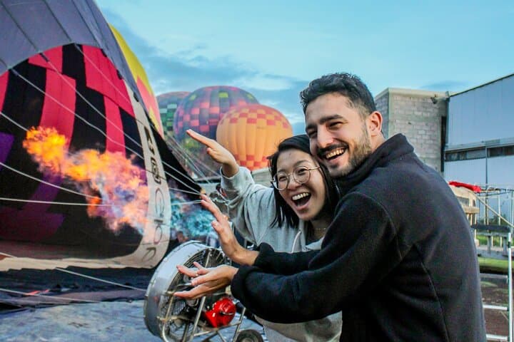 Sunrise Hot Air Balloon Over Teotihuacan: Flight with Round-Trip Transport from Mexico City photo 4
