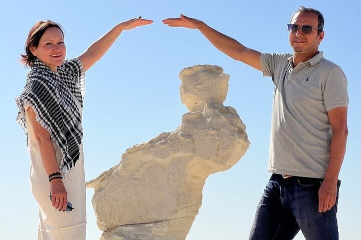 Overnight Bahariya Oasis: White & Black Desert Camping, Crystal Mountain and Hot Springs photo 2