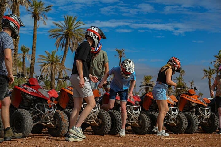 Palmeraie Quad Adventure: Marrakech Desert Quad Biking with Berber Tea
