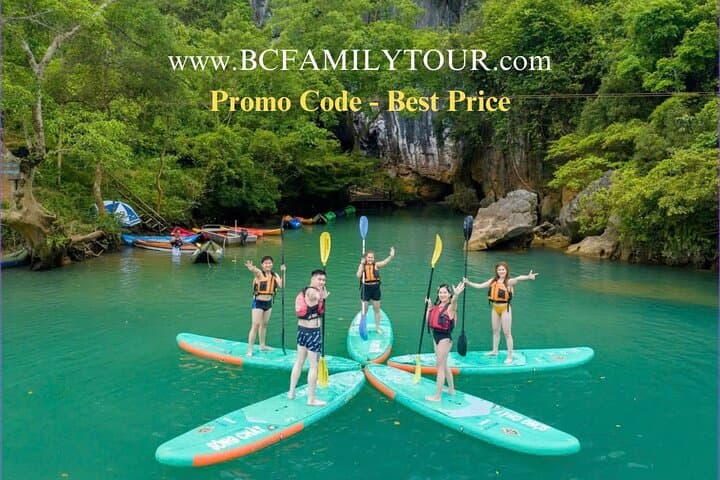 Full-day Phong Nha: Paradise Cave & Dark Cave Adventure (Zipline, Mud Bath, Kayak) photo 2