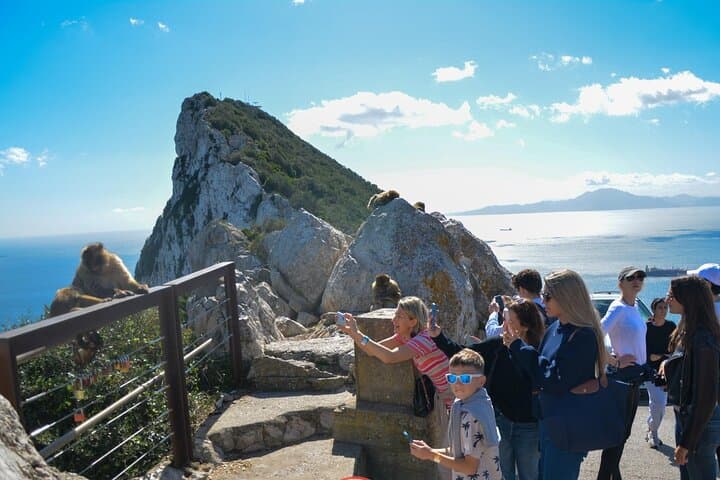 Day Trip to the Rock of Gibraltar: St Michael's Cave, Monkeys & Europa Point from Seville