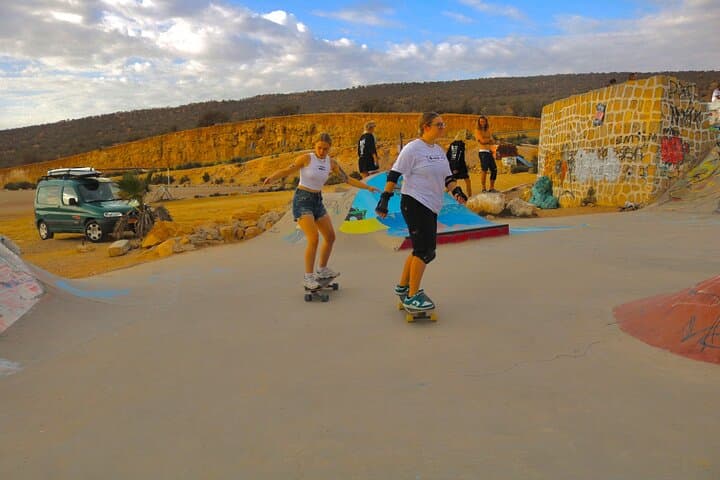 Surf-Skate Lessons at Taghazout Skate Park — Carve Like a Surfer