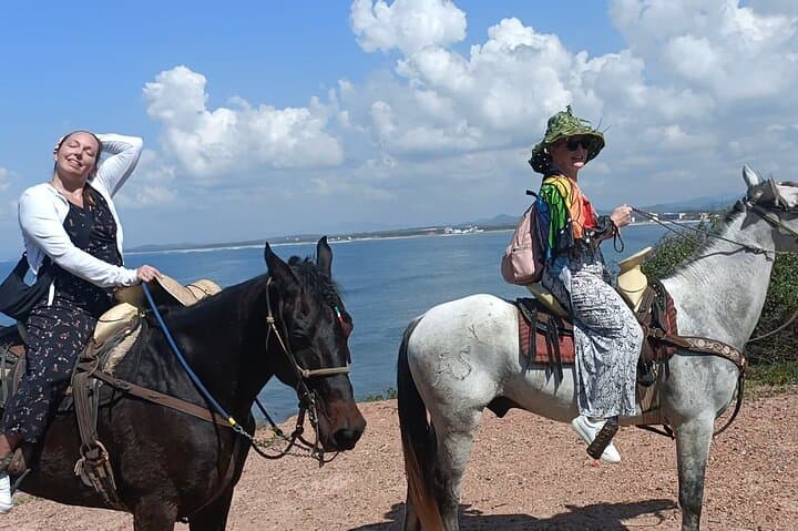 Stone Island Horseback Riding on the Beach — Mazatlán Isla de la Piedra Ride