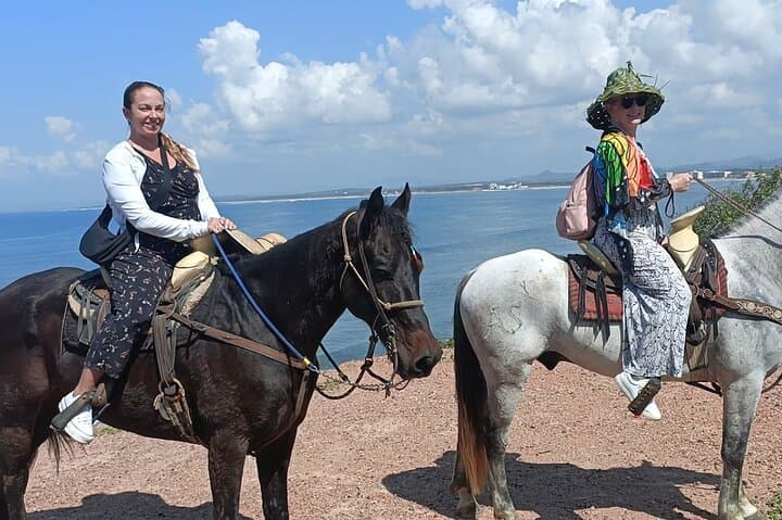 Stone Island Horseback Riding in Mazatlán — Catamaran Transfer & Beach Club Ride photo 3