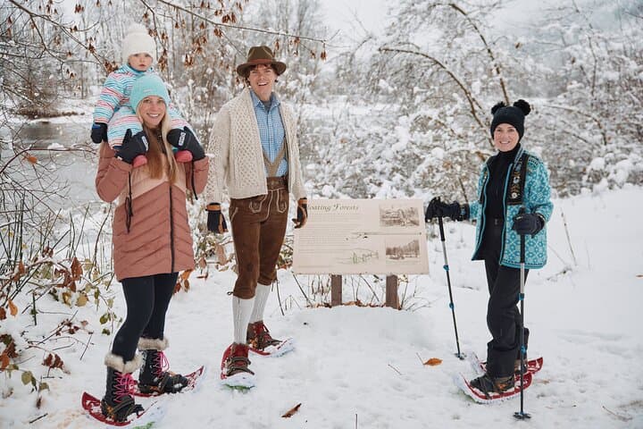 Leavenworth Snowshoe Tour — Riverfront Trails & Gluhwein Tasting