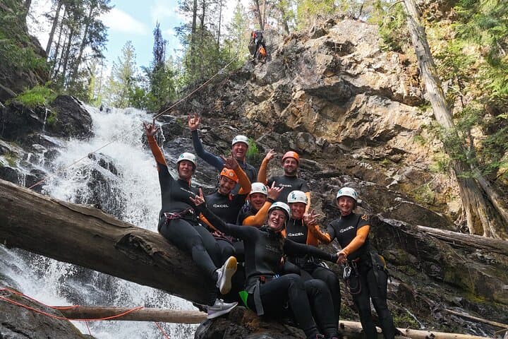 Adventure Canyoning in Kelowna: Rappels, Water Slides & Cedar-Lined Gorges