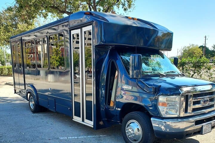 Houston to Galveston Private Shuttle — 16-Passenger One-Way Transfer to Cruise Terminals photo 1