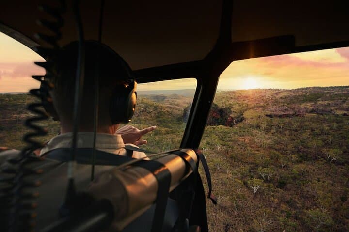 Golden Goose Helicopter Flight from Mount Hart — Kimberley Scenic Air Tour