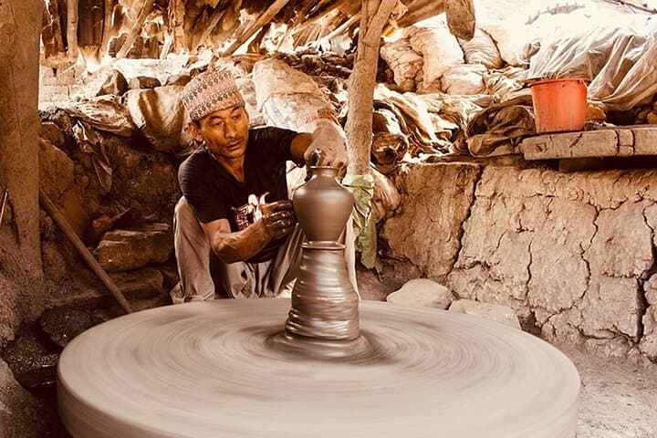 Bhaktapur Durbar Square and Pottery Class: Guided Cultural Tour from Kathmandu photo 6
