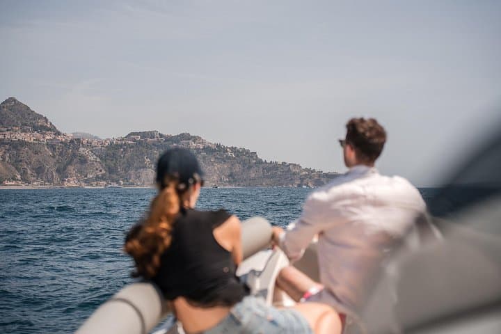 Private Boat Tour from Giardini Naxos: Snorkel Isola Bella & Blue Grotto photo 4