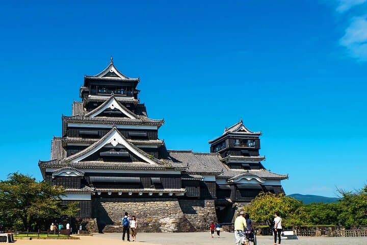 From Kumamoto Castle to Aso: A Day on the Aso Boy Scenic Train, Kusasenri & Nakadake Crater photo 3