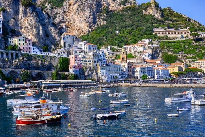 Amalfi Coast Boat Excursion and Walking Tour From Sorrento: A One-Day Coastal Experience