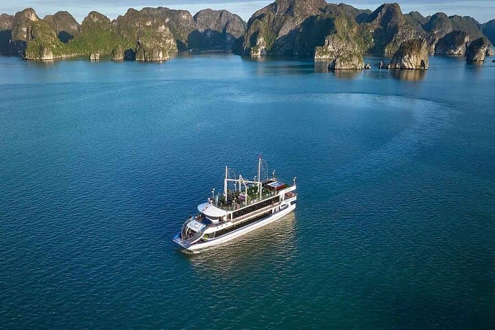 Halong Bay New Apollo 5-Star Day Cruise from Hanoi — Buffet, Jacuzzi & Kayak photo 2