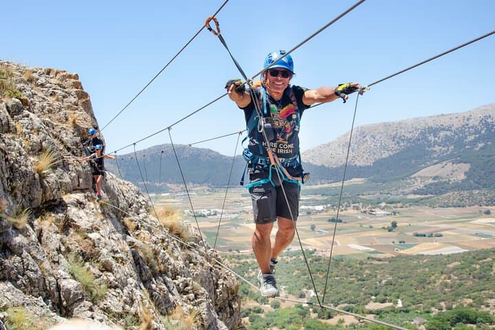 John Hogbin Via Ferrata: Zafarraya Cliffside Climb and Summit Lunch