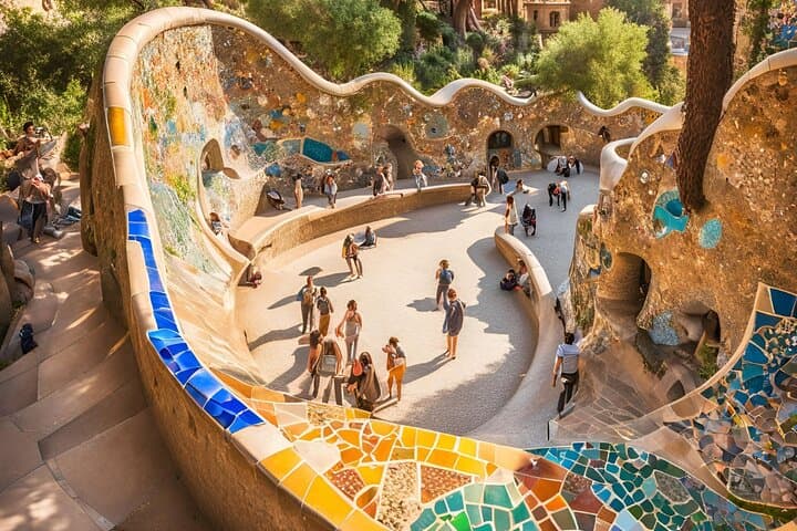 Skip-the-Line Park Güell Guided Tour — Explore Gaudí's Mosaic Park