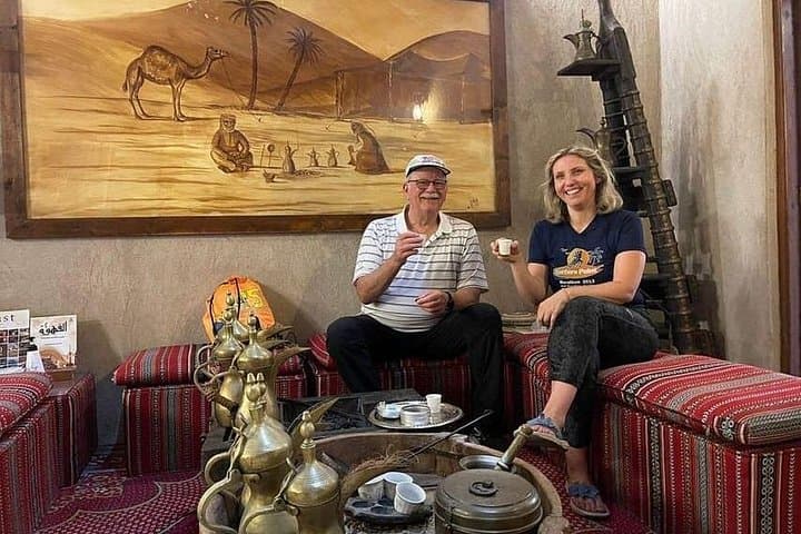 Private Old Dubai Food & Walking Tour — Abra Ride, Souks & Blue Mosque Visit