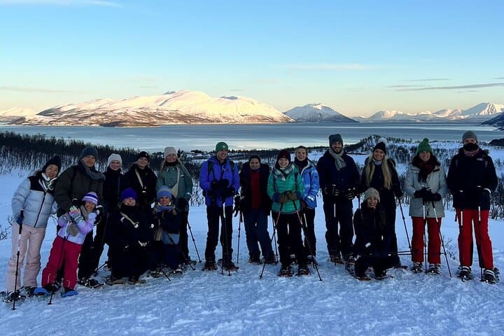 Tromsø Snowshoeing with Reindeer: Guided Winter Walk and Traditional Meal photo 4