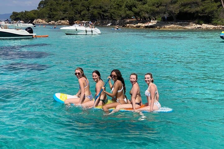 Private Cannes Boat Tour to Lérins Islands: Swim, Snorkel & SUP photo 3