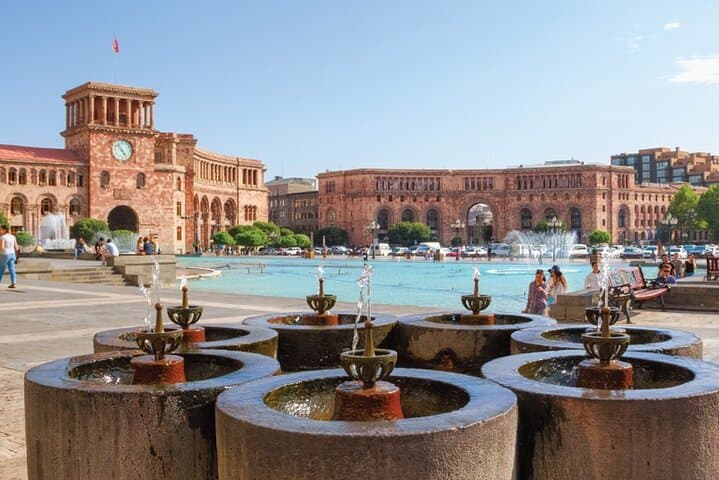 Discover Old and New Yerevan: 3-Hour City Walking Tour to Matenadaran & Cascade