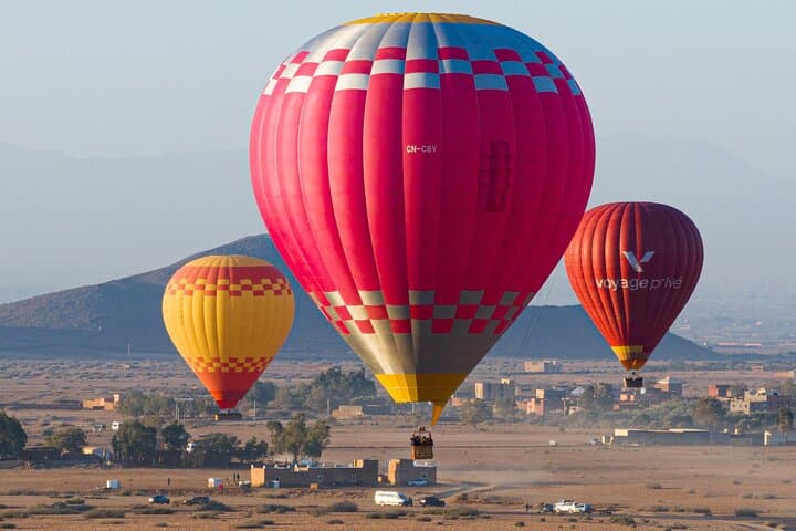 Marrakech Sunrise Hot Air Balloon Ride with Berber Breakfast
