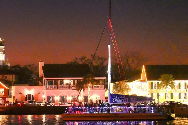 St. Augustine Nights of Lights Cruise: Live Music & Holiday Lights Sail