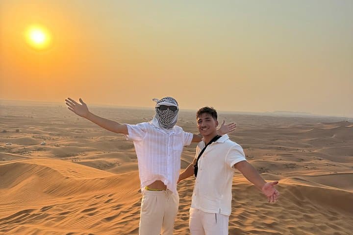 Lehbab Red Dunes Desert Safari: Dune Bashing, Sandboarding & Bedouin Camp photo 4