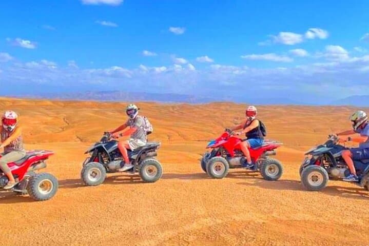 Agafay Desert Quad Biking and Camel Ride from Marrakech — Half-Day Adventure photo 3