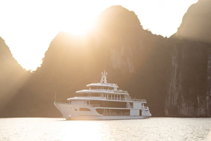 Halong Bay Sea Octopus Luxury Day Cruise — Kayak, Cave & Titov Beach in 7 Hours photo 2