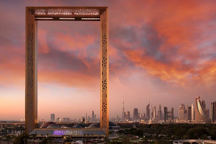 Dubai Frame: Panoramic Views & Glass Bridge Experience in Zabeel Park