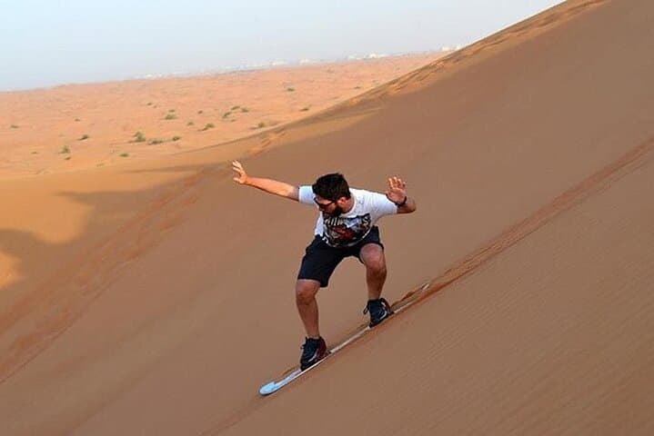 Dubai Sunrise Desert Safari With Camel Ride — Dune Bashing & Sandboarding at Dawn photo 4