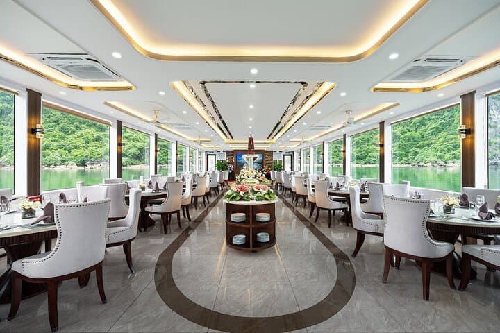 Halong Bay Luxury Day Cruise from Hanoi — Sung Sot, Titop & Kayaking photo 4