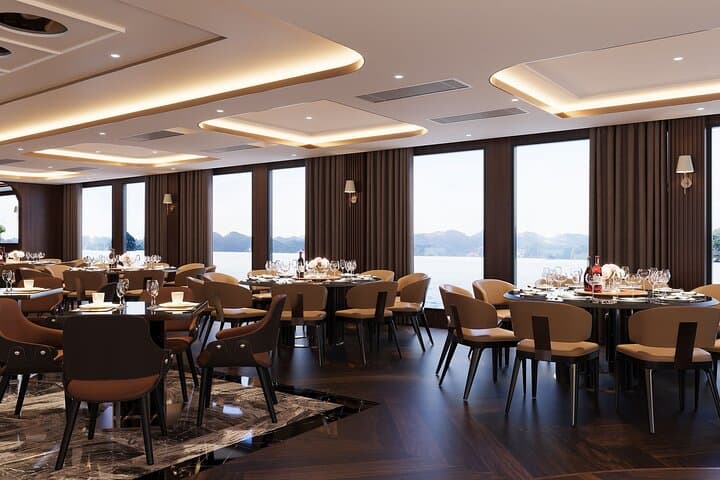Halong Bay Day Cruise on Luna: Luxury Sundecks, Cave Tours & Titov Island photo 4