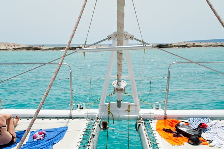 Catamaran from Ibiza to Playa de Illetas — Half-Day Formentera Swim & Buffet photo 4