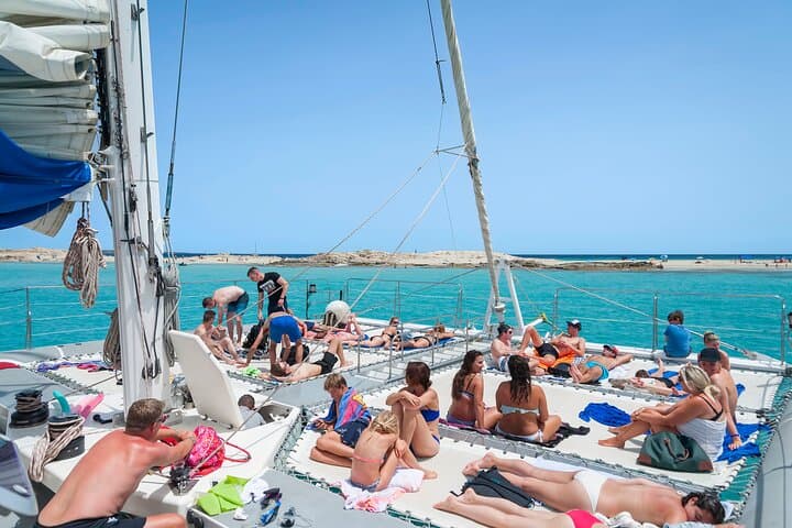 Catamaran from Ibiza to Playa de Illetas — Half-Day Formentera Swim & Buffet photo 3