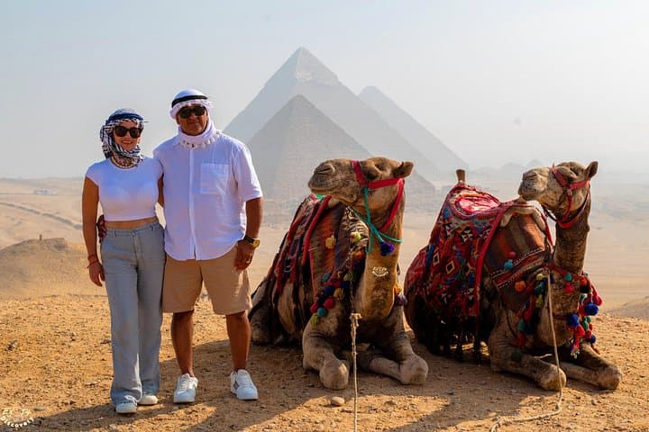 Giza Pyramids Day Tour: Camel Ride, Coptic Cairo & Khan El Khalili Market photo 3