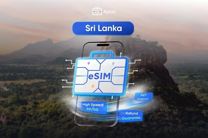 Stay Connected in Sri Lanka: 3–30 Day eSIM with Up to 45GB photo 1