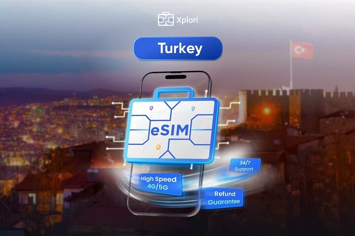Stay Connected in Turkey: Instant eSIM for 3–30 Days