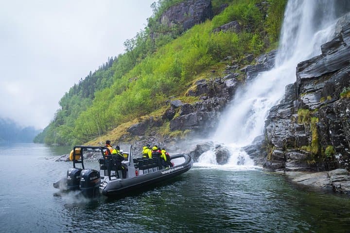 Fyksesund RIB Safari from Øystese — Hardangerfjord Waterfall Cruise photo 1