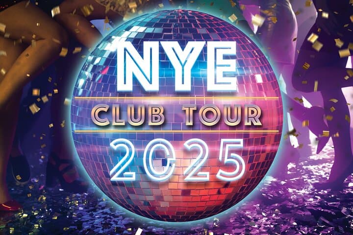Gaslamp Quarter NYE Club Crawl 2025 — San Diego New Year’s Eve Party Tour