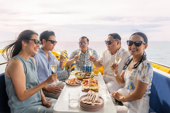 Krabi Islands Party Catamaran: Phi Phi Snorkel, Lunch & Sunset Cruise photo 3