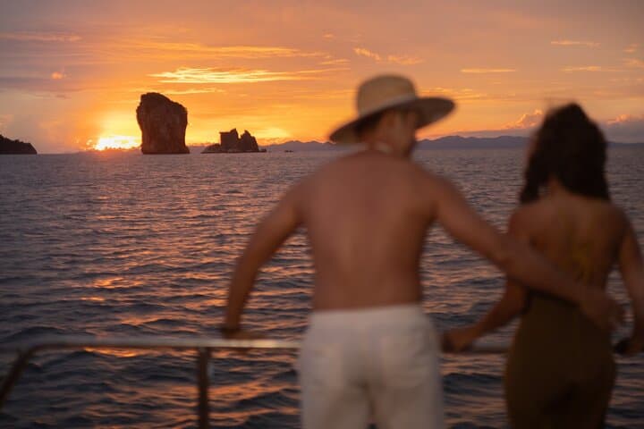 Krabi Islands Party Catamaran: Phi Phi Snorkel, Lunch & Sunset Cruise photo 4