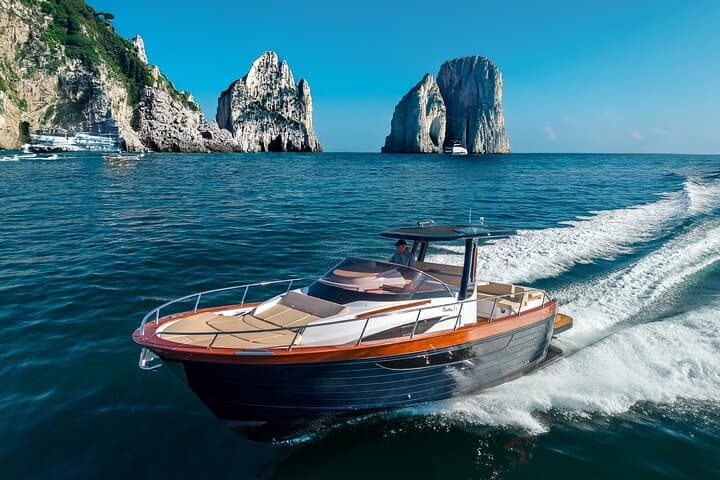 Capri Private Boat Tour & Island Exploration — Swim, Snorkel, and Shore Time photo 3