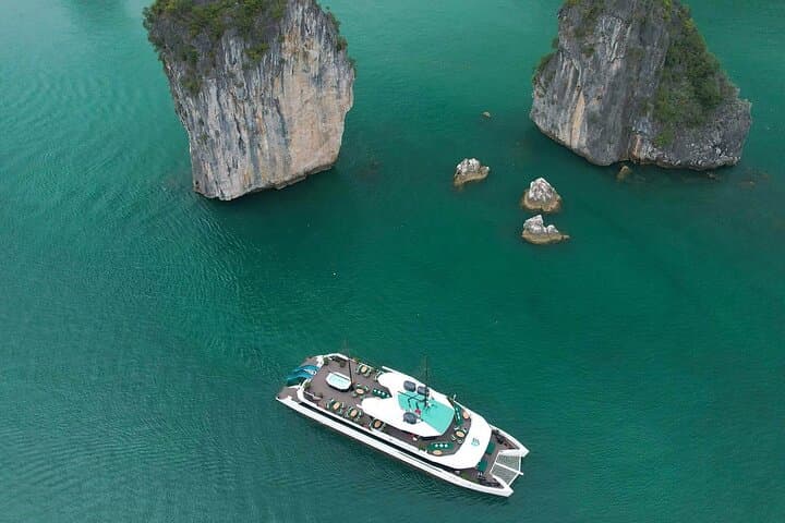 Premium Catamaran Day Cruise: Halong & Lan Ha Bay from Hanoi photo 3