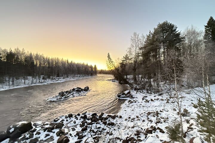 Vikaköngäs Rapids Photography Tour from Rovaniemi: Arctic Forest Hike & Photo Guide photo 2