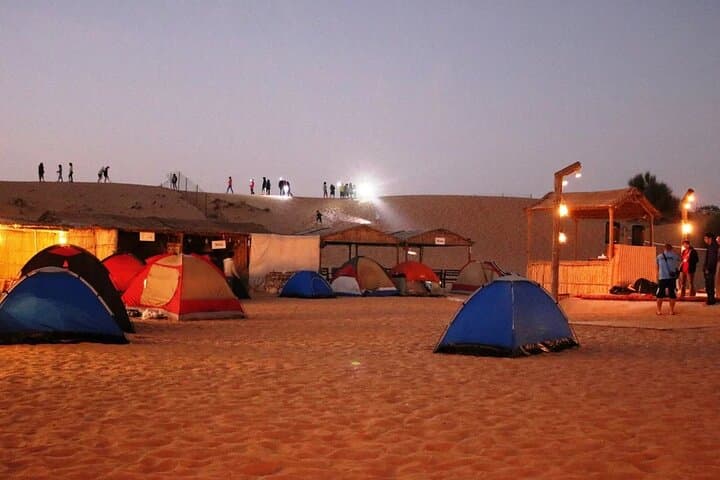 Overnight Desert Safari Dubai: Camping, Dune Bashing & Stargazing