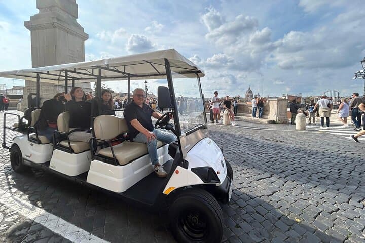 Rome Golf Cart Tour: 3-Hour Guided City Highlights with Gelato photo 3
