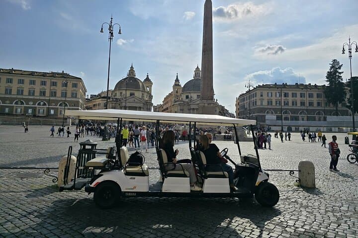 Rome Golf Cart Tour: 3-Hour Guided City Highlights with Gelato photo 2